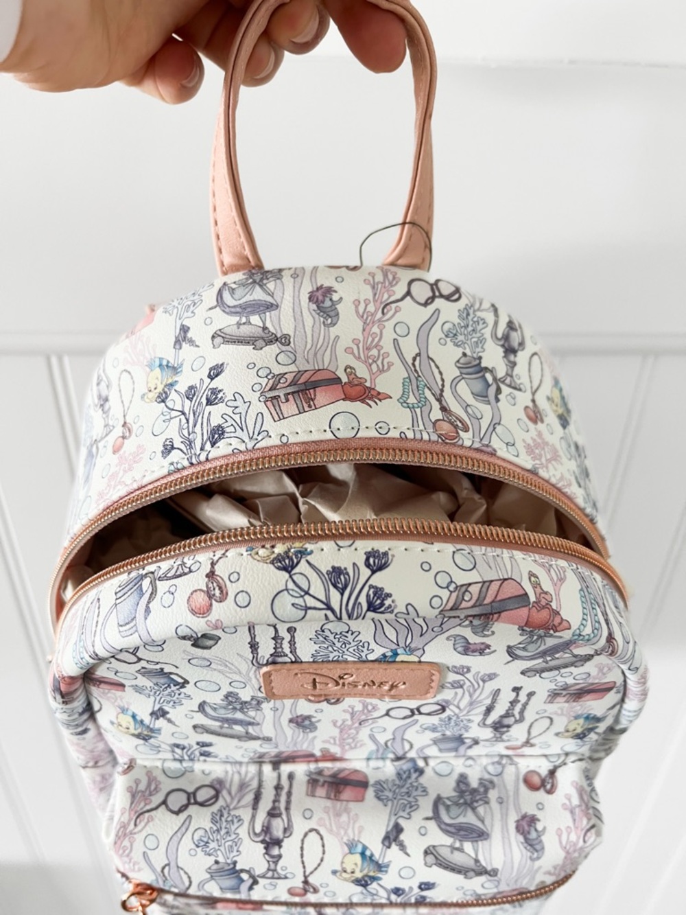 Disney Ariel Print Mini Backpack - Picture 7 of 7